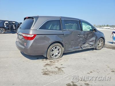 Trzecie zdjęcie samochodu z tyłu: 2012 HONDA ODYSSEY EXL VIN:5FNRL5H65CB016964 - miniatura