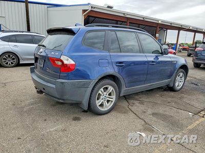 Trzecie zdjęcie samochodu z tyłu: 2005 BMW X3 3.0I VIN:WBXPA93475WA32033 - miniatura