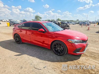 Czwarte zdjęcie samochodu z boku: 2022 HONDA CIVIC SPORT TOURING VIN:19XFL1H86NE002223 - miniatura