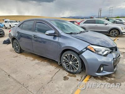 Czwarte zdjęcie samochodu z boku: 2014 TOYOTA COROLLA S PLUS VIN:5YFBURHE0EP128303 - miniatura