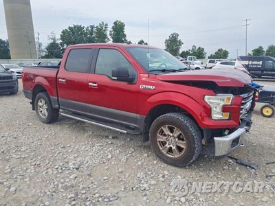 Czwarte zdjęcie samochodu z boku: 2016 FORD F150 SUPERCREW VIN:1FTEW1EF8GFA74345 - miniatura