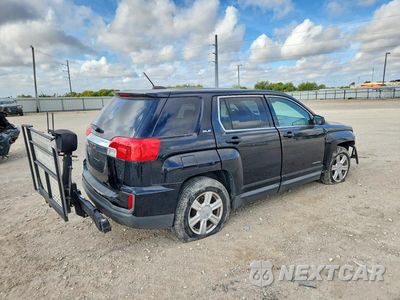 Trzecie zdjęcie samochodu z tyłu: 2016 GMC TERRAIN SLE VIN:2GKALMEK1G6192662 - miniatura