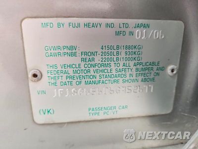 Zdjęcie 14 z 14 samochodu: 2006 SUBARU FORESTER 2.5X PREMIUM VIN:JF1SG65606G752677 - miniatura