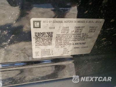 Zdjęcie 12 z 12 samochodu: 2020 CHEVROLET BLAZER 2LT VIN:3GNKBCRS1LS575382 - miniatura