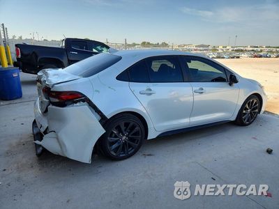 Trzecie zdjęcie samochodu z tyłu: 2025 TOYOTA COROLLA XSE VIN:5YFT4MCE9SP235392 - miniatura