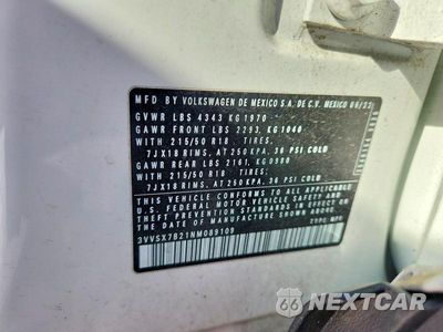 Zdjęcie 13 z 13 samochodu: 2022 VOLKSWAGEN TAOS SE VIN:3VVSX7B21NM089109 - miniatura