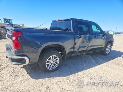 Trzecie zdjęcie samochodu z tyłu: 2020 CHEVROLET SILVERADO C1500 LT VIN:3GCPWCEDXLG256821 - miniatura