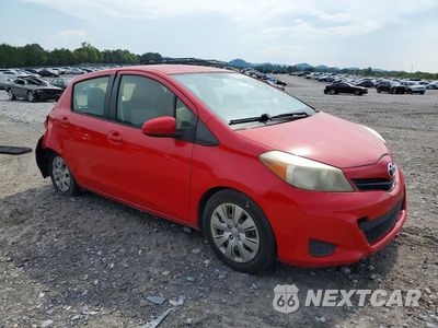 Czwarte zdjęcie samochodu z boku: 2013 TOYOTA YARIS 5-DOOR L VIN:JTDKTUD38DD550685 - miniatura