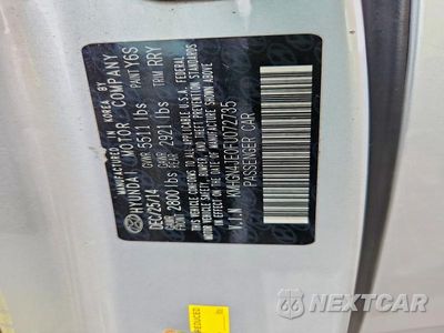Zdjęcie 12 z 12 samochodu: 2015 HYUNDAI GENESIS 3.8L VIN:KMHGN4JE0FU072735 - miniatura