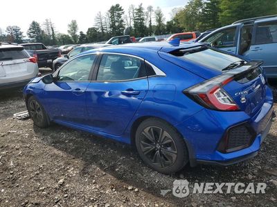 Drugie zdjęcie samochodu z przodu: 2017 HONDA CIVIC EXL VIN:SHHFK7H77HU401135 - miniatura