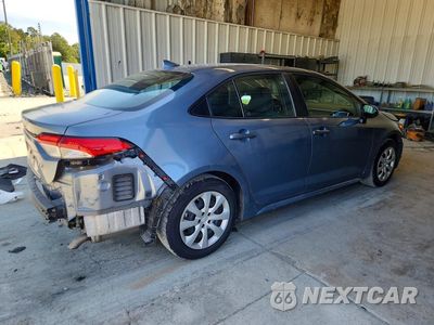 Trzecie zdjęcie samochodu z tyłu: 2022 TOYOTA COROLLA LE VIN:5YFEPMAE1NP362287 - miniatura