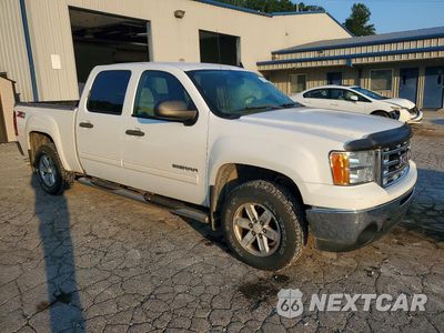 Czwarte zdjęcie samochodu z boku: 2011 GMC SIERRA K1500 SLE VIN:3GTP2VE39BG283361 - miniatura