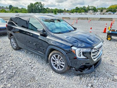 Czwarte zdjęcie samochodu z boku: 2022 GMC TERRAIN SLT VIN:3GKALVEV9NL111450 - miniatura
