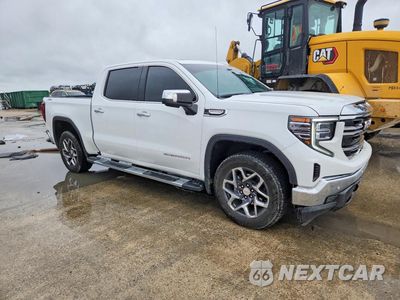 Czwarte zdjęcie samochodu z boku: 2025 GMC SIERRA K1500 SLT VIN:3GTUUDED7SG179449 - miniatura