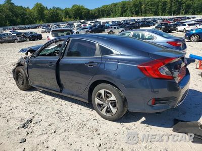 Drugie zdjęcie samochodu z przodu: 2019 HONDA CIVIC LX VIN:19XFC2F64KE025177 - miniatura