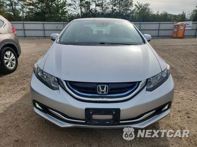 Piąte zdjęcie samochodu w środku: 2013 HONDA CIVIC HYBRID VIN:19XFB4F22DE002902 - miniatura