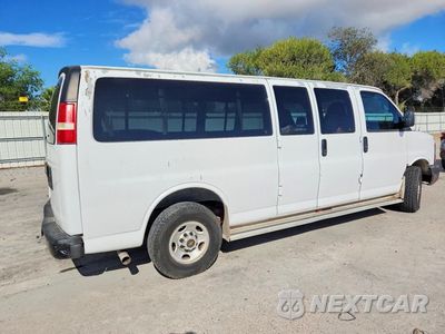 Trzecie zdjęcie samochodu z tyłu: 2008 CHEVROLET EXPRESS G3500 VIN:1GAHG39K281196560 - miniatura