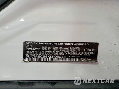 Zdjęcie 13 z 13 samochodu: 2019 BMW X3 XDRIVE30I VIN:5UXTR9C56KLR05048 - miniatura