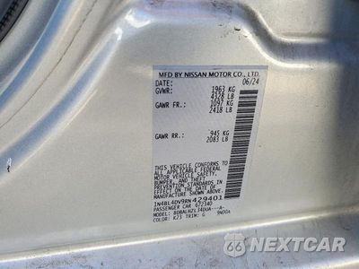 Zdjęcie 13 z 13 samochodu: 2024 NISSAN ALTIMA SV VIN:1N4BL4DV9RN429401 - miniatura