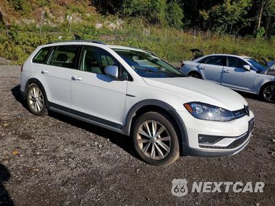Czwarte zdjęcie samochodu z boku: 2019 VOLKSWAGEN GOLF ALLTRACK S VIN:3VWH17AU9KM505820 - miniatura