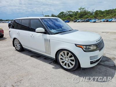 Czwarte zdjęcie samochodu z boku: 2016 LAND ROVER RANGE ROVER SUPERCHARGED VIN:SALGS2EFXGA263515 - miniatura