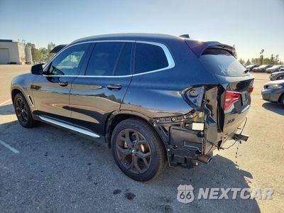 Drugie zdjęcie samochodu z przodu: 2021 BMW X3 SDRIVE30I VIN:5UXTY3C01M9F78646 - miniatura