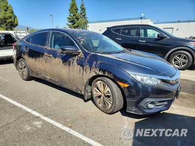 Czwarte zdjęcie samochodu z boku: 2018 HONDA CIVIC EX VIN:JHMFC1F31JX032472 - miniatura