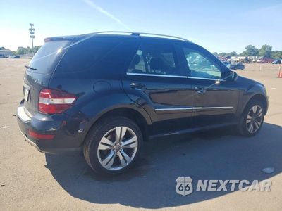 Trzecie zdjęcie samochodu z tyłu: 2010 MERCEDES-BENZ ML 350 4MATIC VIN:4JGBB8GB8AA578511 - miniatura