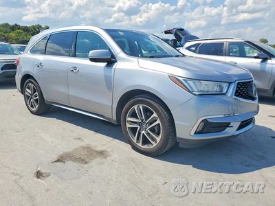 Czwarte zdjęcie samochodu z boku: 2017 ACURA MDX ADVANCE VIN:5FRYD4H83HB016164 - miniatura