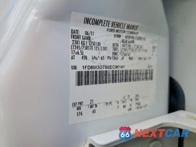 Zdjęcie 13 z 13 samochodu: 2011 FORD F350 SUPER DUTY VIN:1FD8W3GT9BEC96141 - miniatura