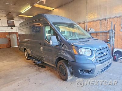 Trzecie zdjęcie samochodu z tyłu: 2020 FORD TRANSIT 250 DELIVERY VAN VIN:1FTBR3X84LKB28326 - miniatura