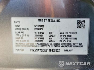 Zdjęcie 12 z 12 samochodu: 2026 TESLA MODEL Y VIN:7SAYGDEE1TF658932 - miniatura