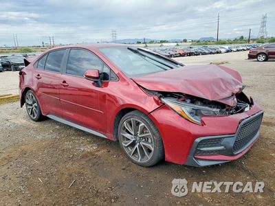 Czwarte zdjęcie samochodu z boku: 2022 TOYOTA COROLLA SE VIN:5YFM4MCEXNP129686 - miniatura