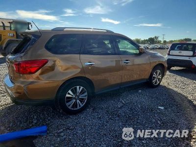 Trzecie zdjęcie samochodu z tyłu: 2017 NISSAN PATHFINDER SV VIN:5N1DR2MM4HC605449 - miniatura
