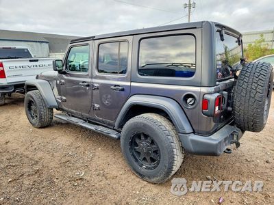 Drugie zdjęcie samochodu z przodu: 2019 JEEP WRANGLER UNLIMITED SPORT VIN:1C4HJXDG8KW569212 - miniatura
