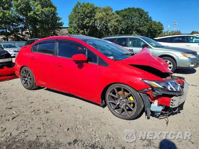 Czwarte zdjęcie samochodu z boku: 2014 HONDA CIVIC SI VIN:2HGFB6E58EH704964 - miniatura