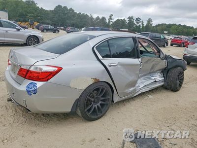 Trzecie zdjęcie samochodu z tyłu: 2013 HONDA ACCORD EXL VIN:1HGCR2F84DA096051 - miniatura