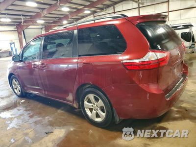 Drugie zdjęcie samochodu z przodu: 2017 TOYOTA SIENNA LE VIN:5TDKZ3DCXHS815450 - miniatura
