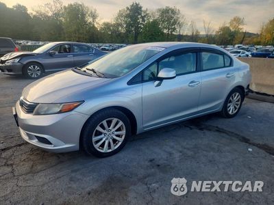2012 HONDA CIVIC EX 19XFB2F83CE316615 - główne zdjęcie licytacji z USA - miniatura