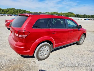 Trzecie zdjęcie samochodu z tyłu: 2018 DODGE JOURNEY SE VIN:3C4PDCABXJT529478 - miniatura