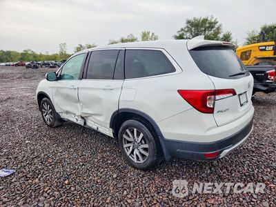 Drugie zdjęcie samochodu z przodu: 2021 HONDA PILOT EXL VIN:5FNYF6H55MB075711 - miniatura
