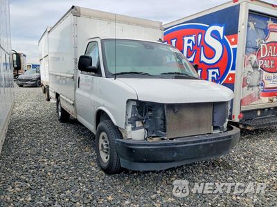 Czwarte zdjęcie samochodu z boku: 2024 GMC SAVANA CUT - BOX TRUCK VIN:1GD07RFP7R1215902 - miniatura