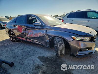 Czwarte zdjęcie samochodu z boku: 2020 HONDA ACCORD SPORT VIN:1HGCV2F34LA031747 - miniatura