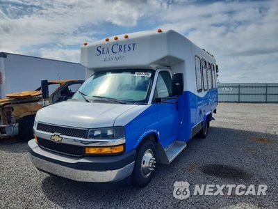 Drugie zdjęcie samochodu z przodu: 2019 CHEVROLET EXPRESS G3500 VIN:1HA3GRBG4KN005632 - miniatura