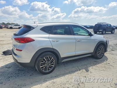 Trzecie zdjęcie samochodu z tyłu: 2019 HYUNDAI TUCSON SEL VIN:KM8J33AL3KU021356 - miniatura