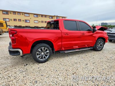 Trzecie zdjęcie samochodu z tyłu: 2024 CHEVROLET SILVERADO C1500 LT VIN:2GCPACED5R1139163 - miniatura