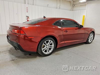 Trzecie zdjęcie samochodu z tyłu: 2014 CHEVROLET CAMARO LS VIN:2G1FA1E30E9282047 - miniatura