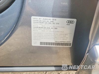 Zdjęcie 13 z 13 samochodu: 2016 AUDI Q5 PREMIUM PLUS VIN:WA1L2AFP9GA128091 - miniatura