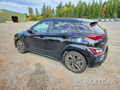 Drugie zdjęcie samochodu z przodu: 2022 HYUNDAI KONA N LINE VIN:KM8K3CA30NU796335 - miniatura