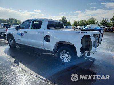 Drugie zdjęcie samochodu z przodu: 2022 CHEVROLET SILVERADO LTD K1500 VIN:1GCPYAEKXNZ161398 - miniatura